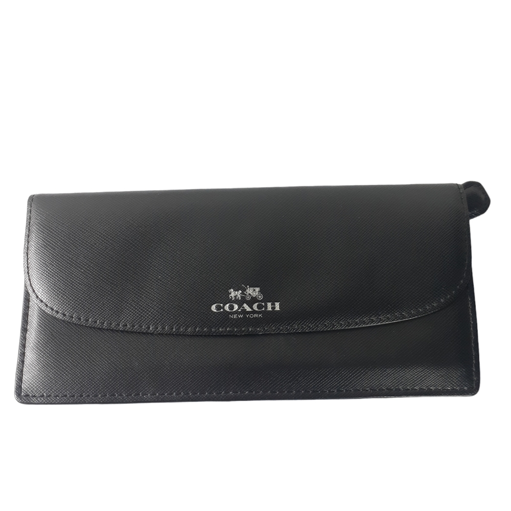 COACH DARCY Slim Envelope Wallet in Saffiano Leather